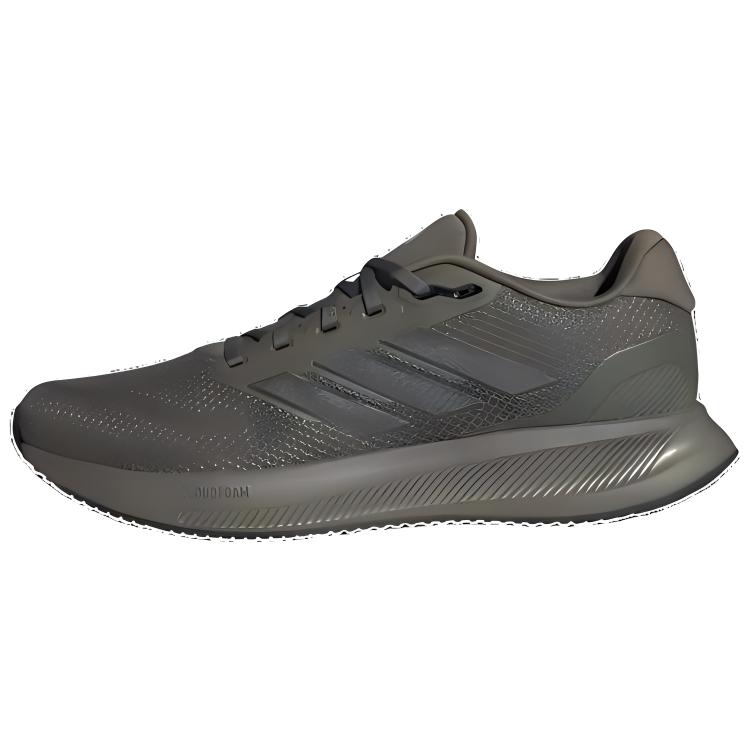adidas Runfalcon 5.0 Olive Green Lightweight Non-Slip Running Shoes IE0525