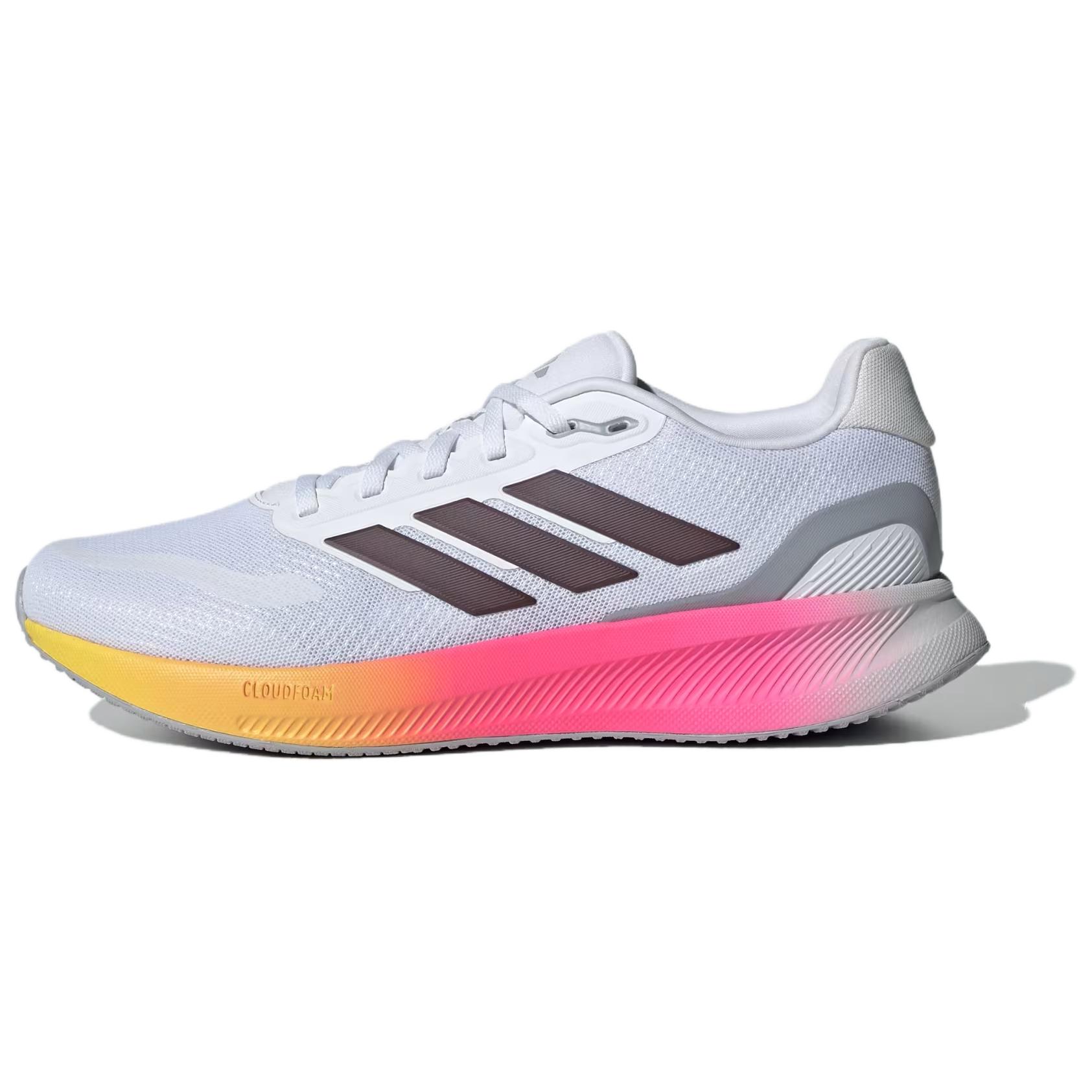 adidas Runfalcon 5.0 White Lightweight Breathable Running Shoes. IE8811