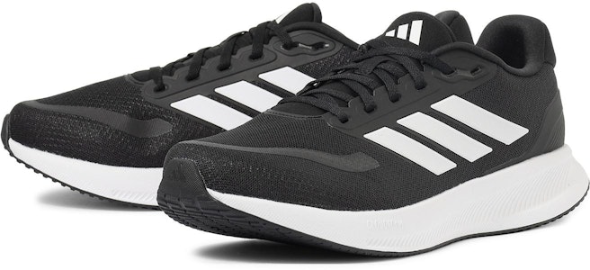 아디다스 런팔콘 5 와이드 '코어 블랙/풋웨어 화이트/코어 블랙' IE0552 Lookbook 아디다스 런팔콘 5 와이드 '코어 블랙/풋웨어 화이트/코어 블랙' IE0552