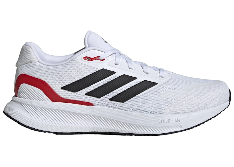 adidas Runfalcon 5 Wide 'White Black Scarlet' IE0551