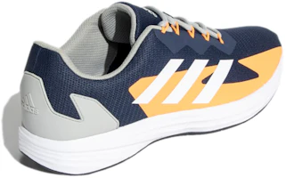Shop adidas 舒適 厚底 運動 透氣 低筒 跑步鞋 男款 藍橙