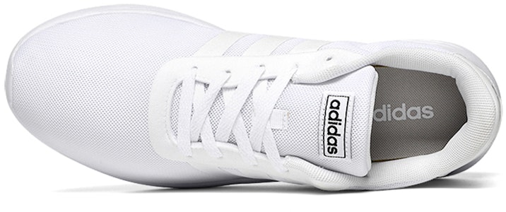 adidas 舒適 運動 透氣 低筒 跑步鞋 男款 純白色 Shop adidas 舒適 運動 透氣 低筒 跑步鞋 男款 純白色