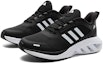 Details for adidas Kasut Lari Rendah 'Hitam Putih' IH6033