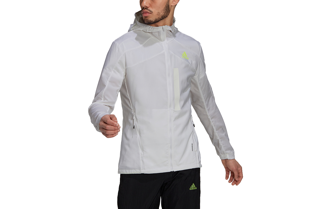 adidas Running Sports Hooded Jacket White () HA0251