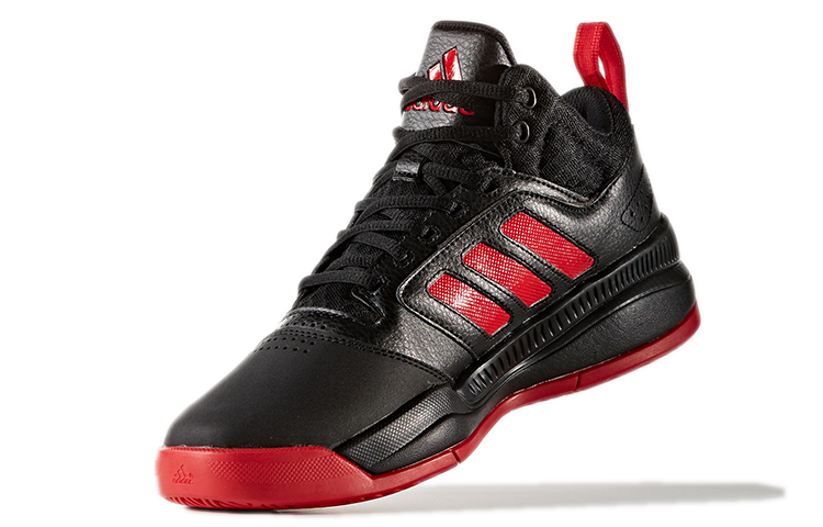 Lookbook Sepatu Basket adidas RunTheGame 'Hitam Merah' C77814