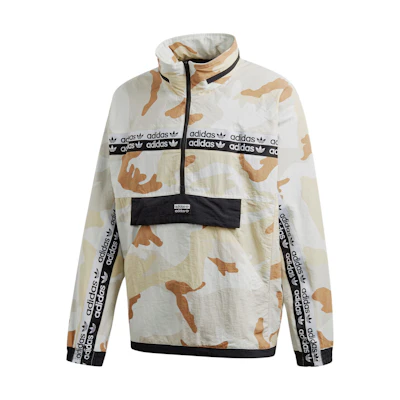 adidas RYV Camo TT Stand Collar Jacket Multicolor/Brown Casual Wear EK4334