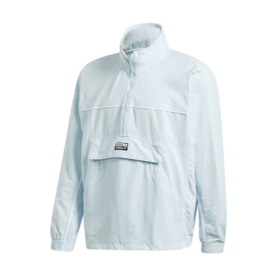 adidas RYV Retro Track Jacket Light Blue Outdoor Breathable Shell FM2271