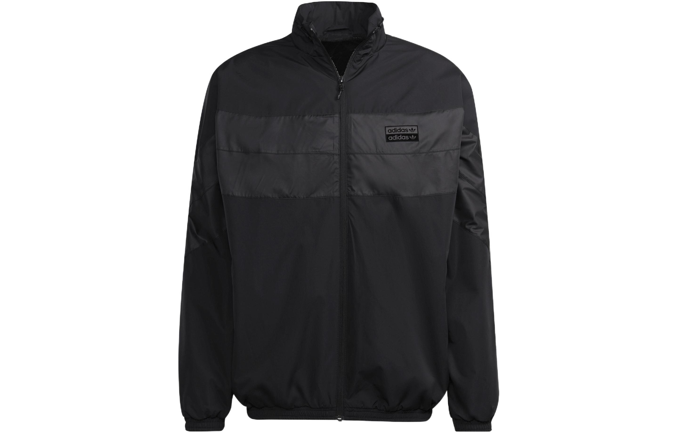adidas RYV Trefoil RYV Colorblock Track Jacket Black H11477