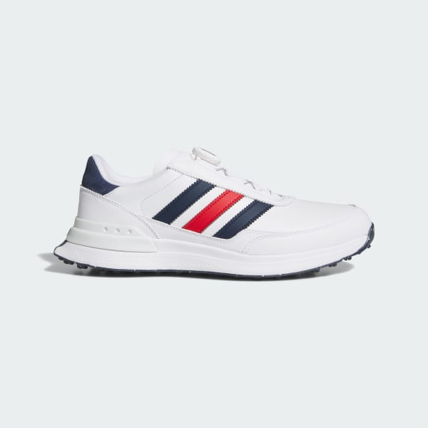 Adidas S2G 26 Boa Spikeless Golf Shoes Cloud White/Collegiate Navy/Better Scarlet JR1886