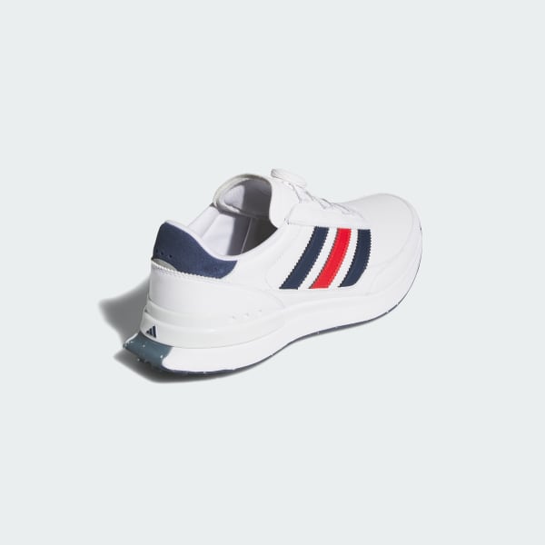 Details for Adidas S2G 26 Boa 無釘高爾夫球鞋 雲白/海軍藍/亮紅 JR1886