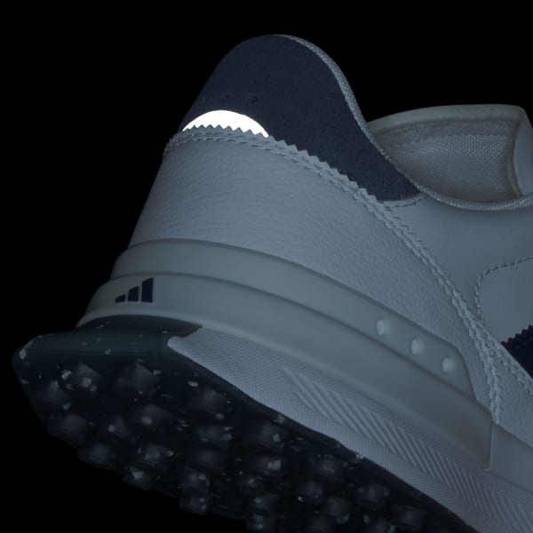 Cheap Adidas S2G 26 Boa Spikeless Golf Shoes Putih/Navy/Merah Scarlet JR1886