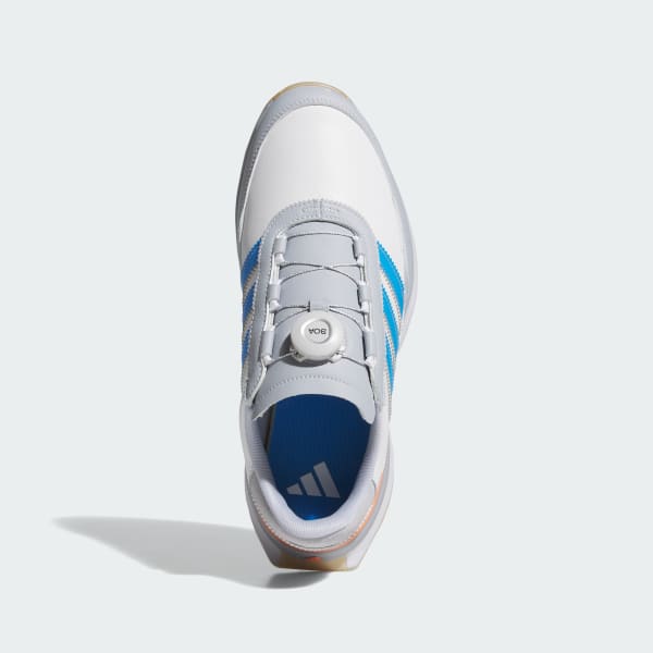 Order Adidas S2G 26 BOA Spikeless Golf Shoes Silver/Biru/Halo Kelabu JR1887