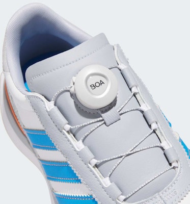 Adidas S2G 26 BOA Spikeless Golf Shoes Silver/Biru/Halo Kelabu JR1887 1
