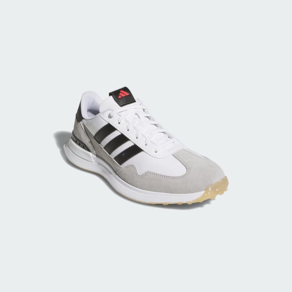 Shop Adidas S2G 26 Kasut Golf Tanpa Paku Putih/Hitam/Gelap Dua HP7088