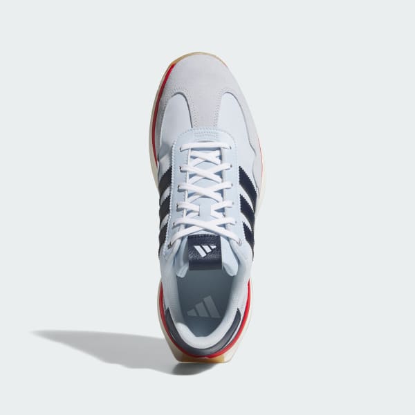 Order Adidas S2G 26 Zapatos de Golf Sin Tacos Celeste/Marino Escarlata HP7089