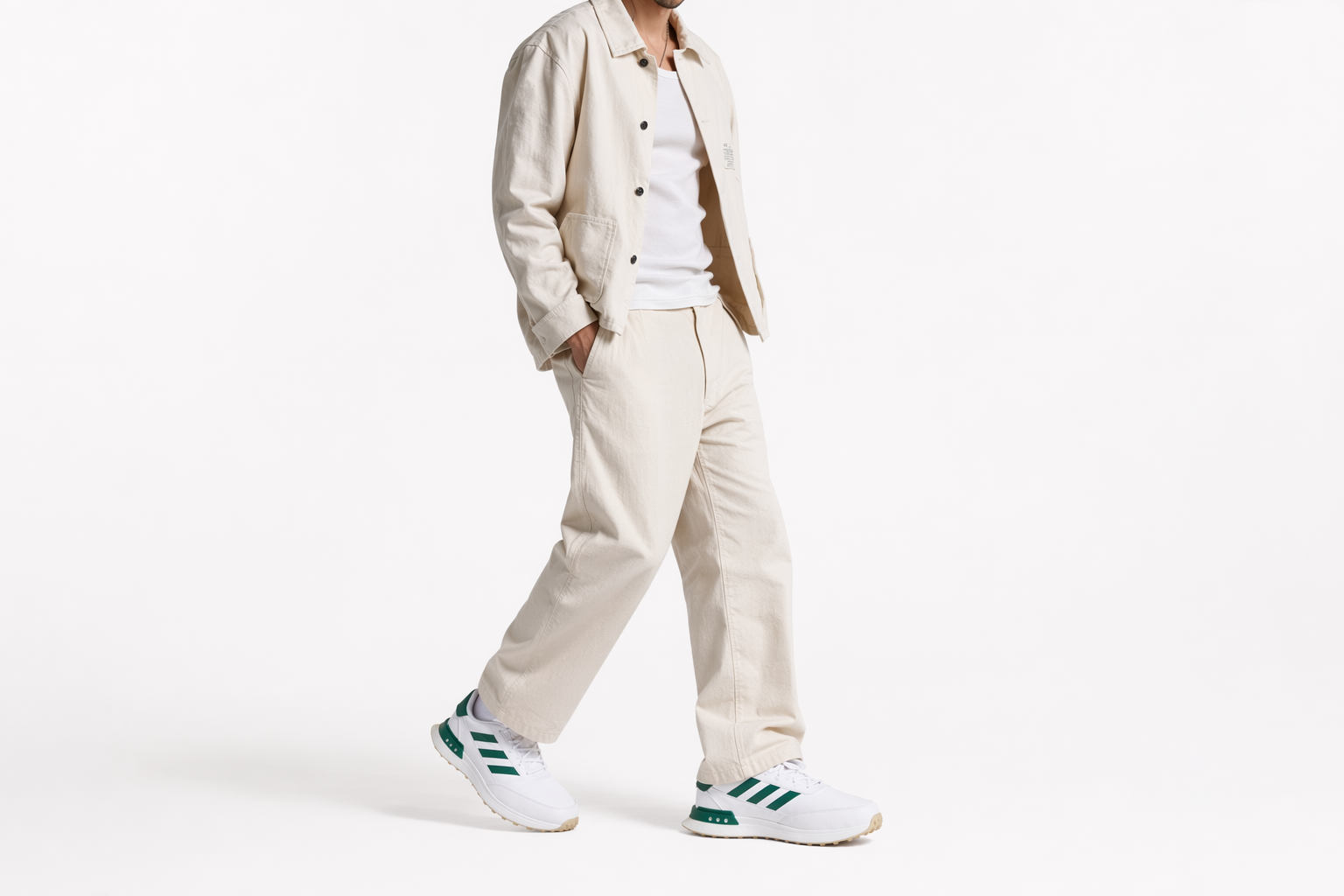 Order adidas S2G Spikeless BOA 24 Wide Golf 'Collegiate Green' IF0291