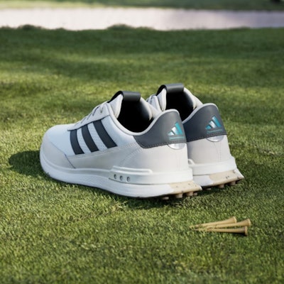 Adidas S2G Sin Tacos Cuero Golf Zapatillas Blanco/Carbono/Blanco Tiza JI4171 Details for Adidas S2G Sin Tacos Cuero Golf Zapatillas Blanco/Carbono/Blanco Tiza JI4171
