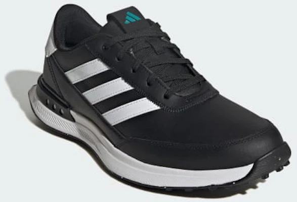 Adidas S2G 無釘高爾夫鞋 黑白藍 (皮革款) JS1892 Shop Adidas S2G 無釘高爾夫鞋 黑白藍 (皮革款) JS1892