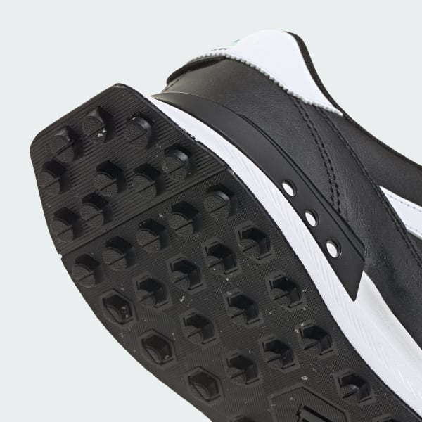 Adidas S2G Spikeless Leather 24 Golf Shoes Core Black/Cloud White/Pure Teal 圖 8