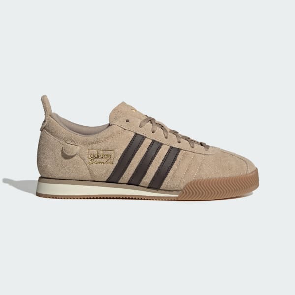 adidas Samba 62 Super Crystal Linen/Dark Brown/Gum 圖 1