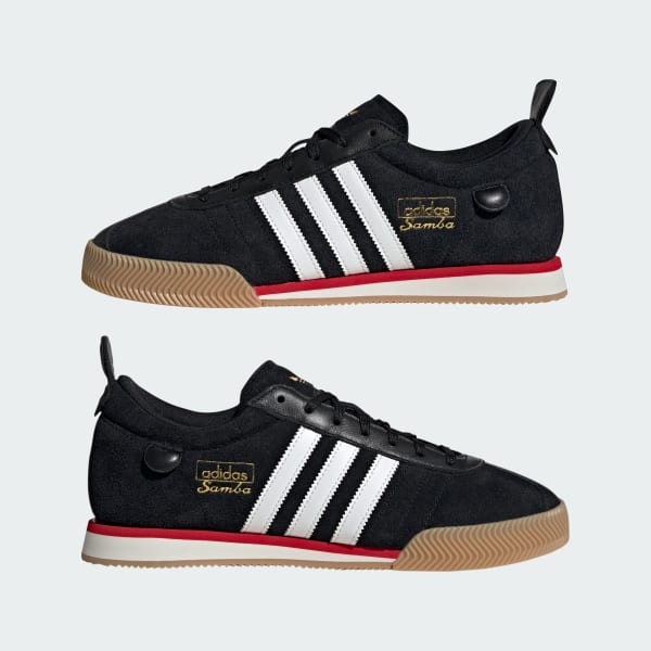 Cheap adidas Samba 62 經典鞋款 黑白膠底 KI1533