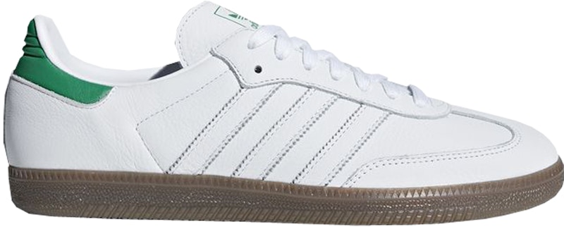 Buy adidas Samba 'Cloud White Green Gum' D96783 - Novelship