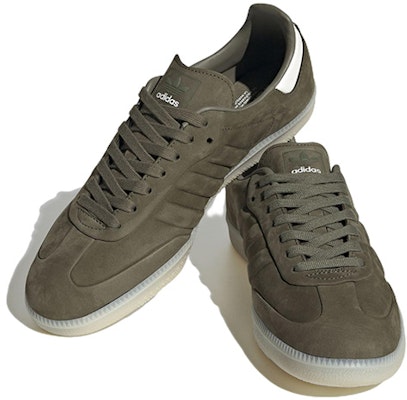 adidas Samba 'Olive Strata' Hijau Zaitun IG9682 Lookbook adidas Samba 'Olive Strata' Hijau Zaitun IG9682