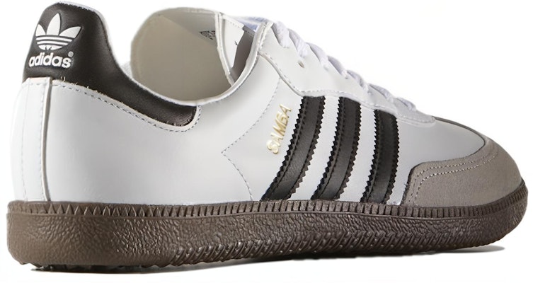 adidas Originals Samba 低筒 板鞋 男款 黑色 Shop adidas Originals Samba 低筒 板鞋 男款 黑色