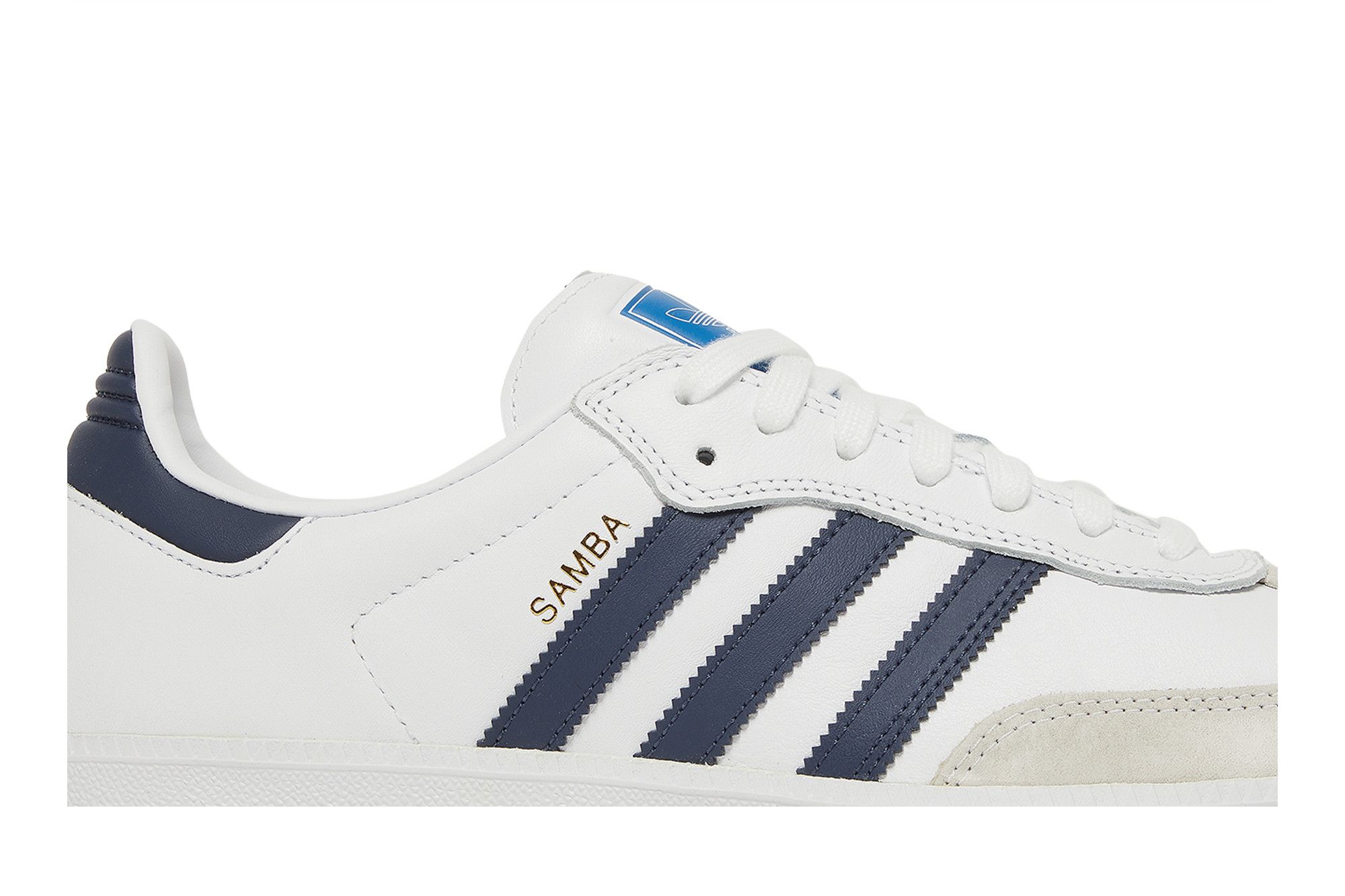 Lookbook 阿迪达斯三叶草Samba ADV '白色暗影海军蓝' GW3158