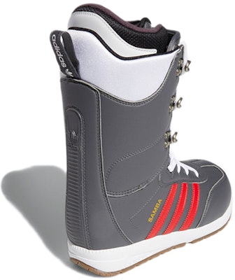 adidas Samba ADV Boot 'Grey Scarlet' EG9387 Shop adidas Samba ADV Boot 'Grey Scarlet' EG9387