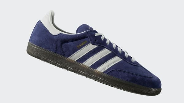 Order 阿迪达斯 Samba ADV 深蓝/灰色/生胶底 JP8523