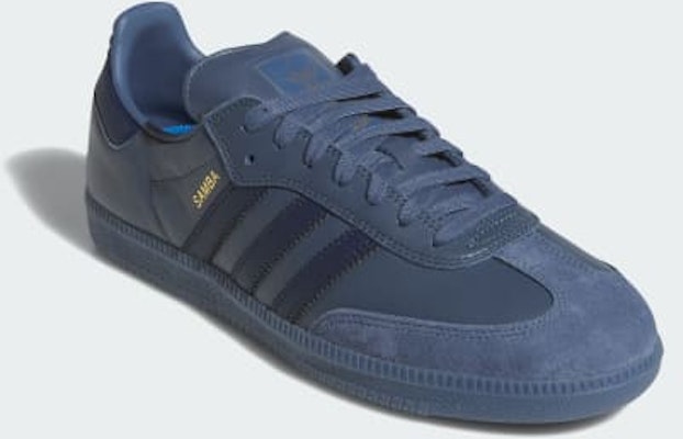 adidas Samba ADV Preloved Ink/Preloved Ink/Gold Metallic JH8803 Shop adidas Samba ADV Preloved Ink/Preloved Ink/Gold Metallic JH8803