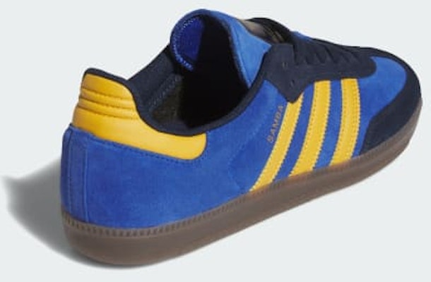 Adidas Samba ADV Sneakers Collegiate Navy/Preloved Yellow/Royal Blue HQ9283 Details for Adidas Samba ADV Sneakers Collegiate Navy/Preloved Yellow/Royal Blue HQ9283