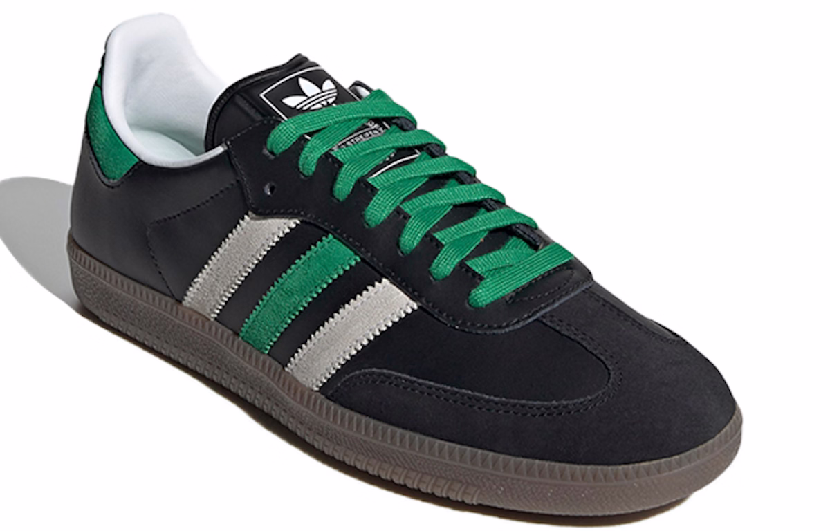 adidas Samba Core Black Orange Green FW5386