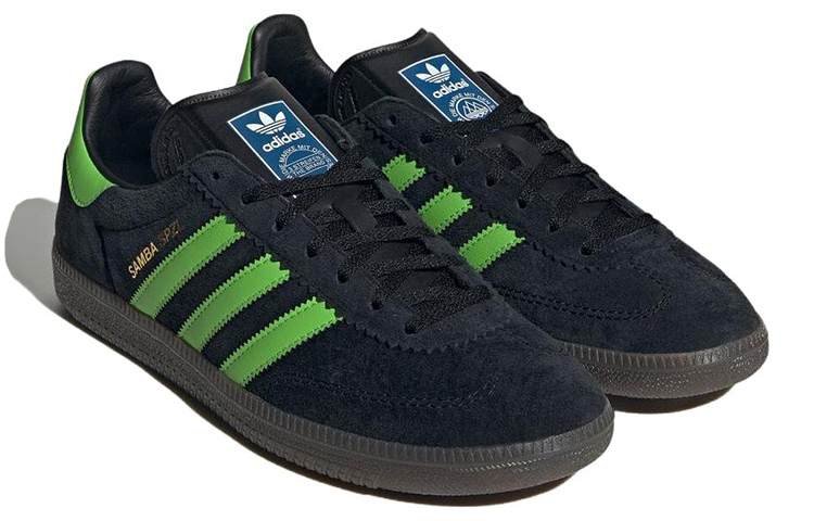 Shop adidas Samba Deco Spezial 'Negro Lucid Lime Gum' IF5738