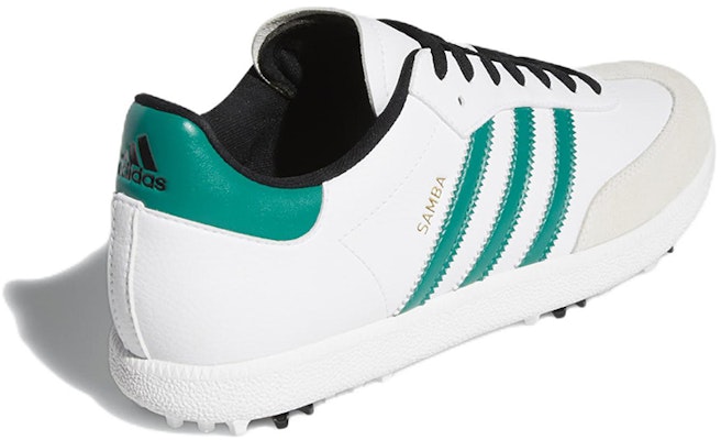 adidas Samba Golf 'White Green' G28380 Shop adidas Samba Golf 'White Green' G28380