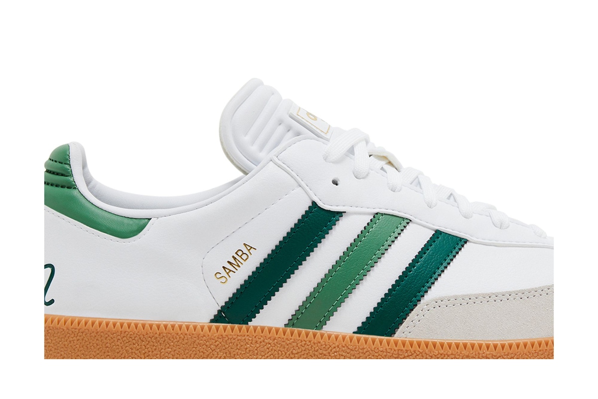 adidas Malbon Golf x Samba Spikeless Golf 'White Preloved Green'