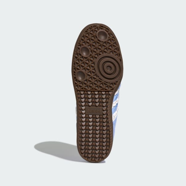 Lookbook Adidas Samba JP Eksklusif Jepun Glow Blue/Core White/Aurora Ink KJ7302