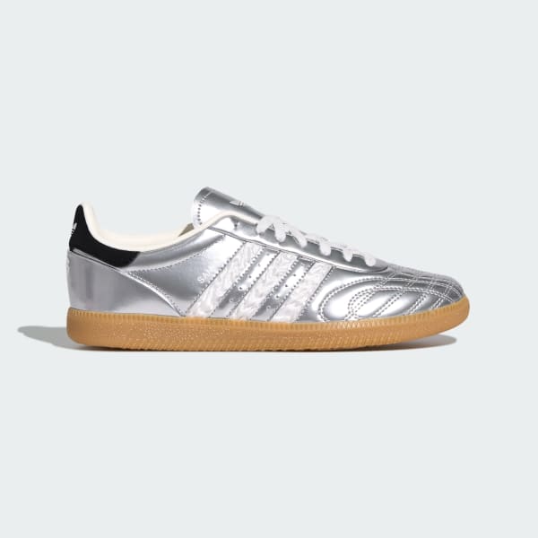 Adidas Samba JP Sneakers Silver Metallic/Core White/Core Black HP7105