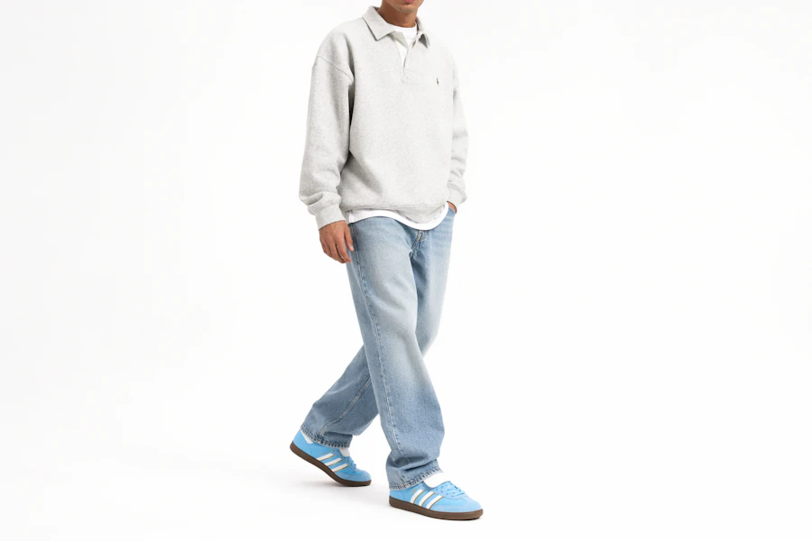 adidas originals Samba系列 LT 耐磨透氣 低筒 板鞋 男款 藍白 Order adidas originals Samba系列 LT 耐磨透氣 低筒 板鞋 男款 藍白