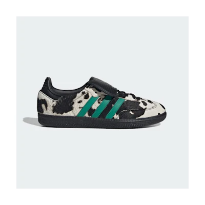 (W) Adidas Samba LT Core Black/Lucid Blue/Gold Metallic