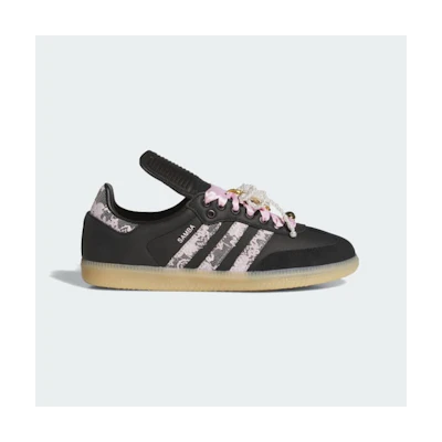 (W) Adidas Samba LT Shoes Core Black/Clear Pink/Bliss Pink