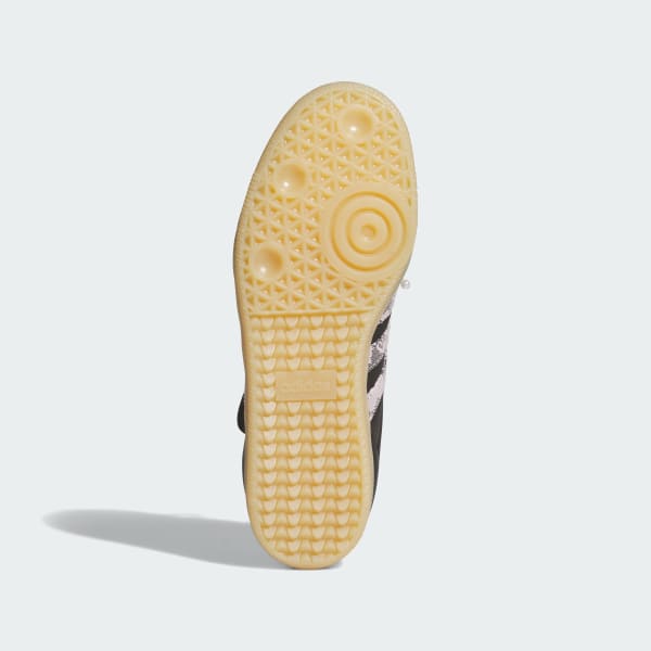 Lookbook (W) 阿迪达斯 Samba LT 鞋子 黑色/淡粉色/柔粉色 KJ6086