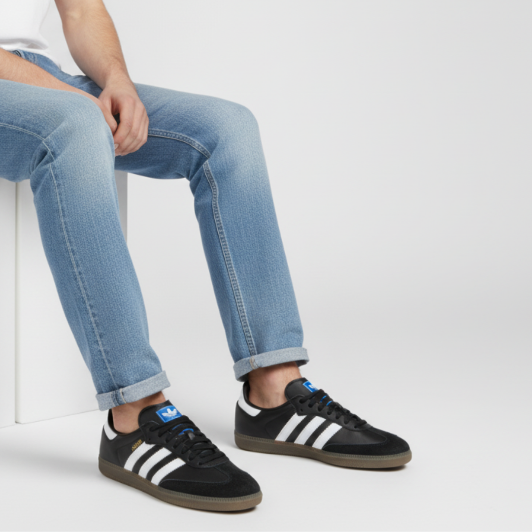 Order adidas originals Samba Samba OG 防滑減震 低筒 板鞋 男女款 黑白
