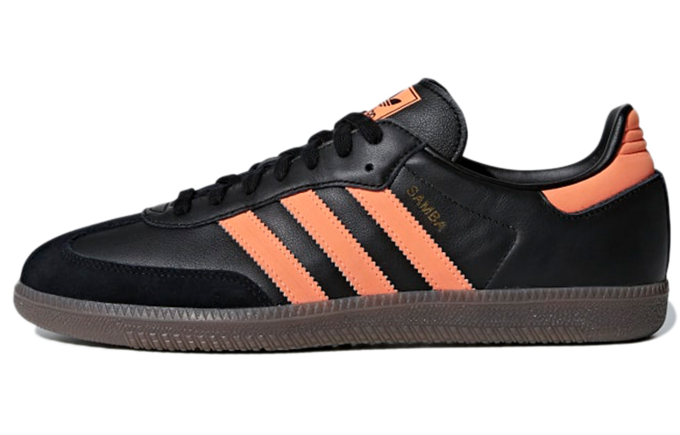 Buy adidas originals Samba Og 低筒 板鞋 男款 黑橙色