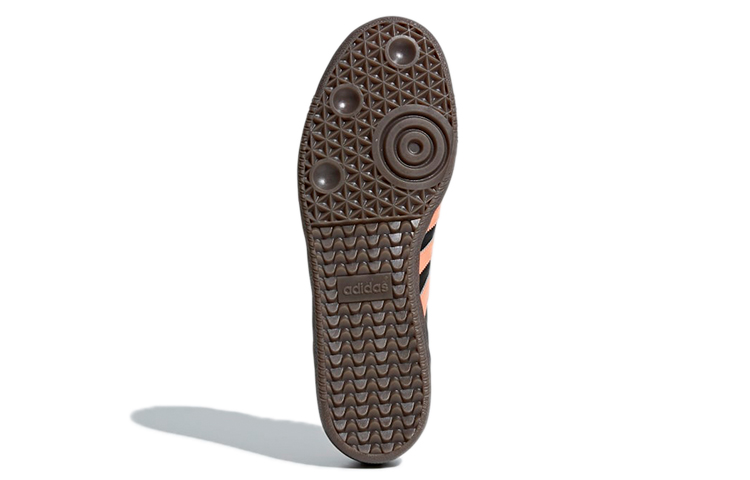 Details for adidas originals Samba Og 低筒 板鞋 男款 黑橙色