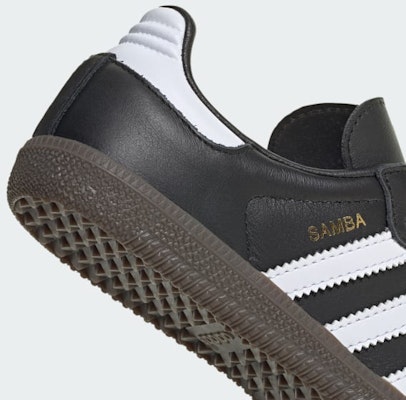 (Preschool) adidas Samba OG 'Core Black' IE3678 1