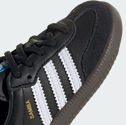 (Toddler) adidas Samba OG 'Core Black' IE3680 1
