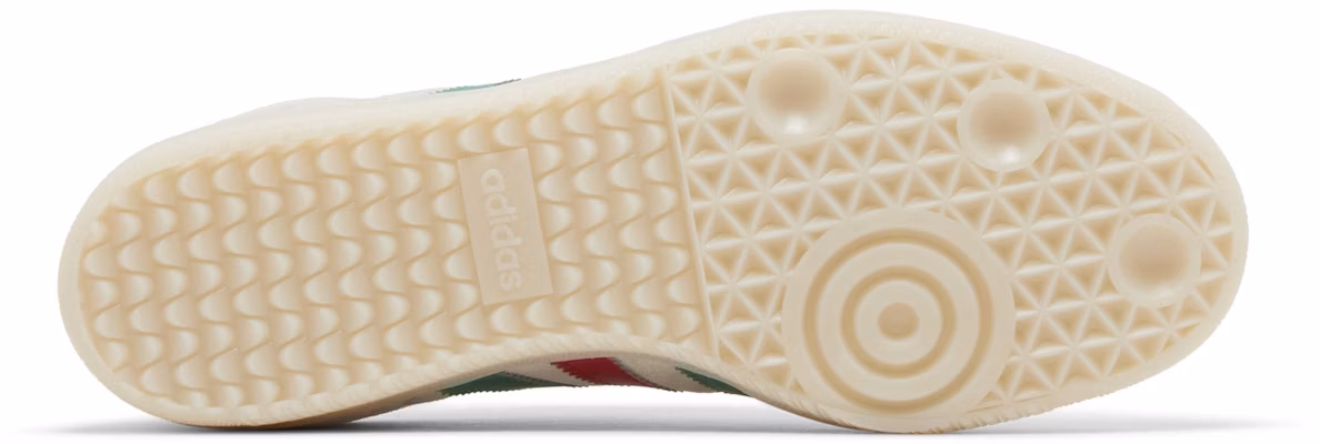 adidas Samba OG 'Crystal White Green Scarlet' IG1826 Shop adidas Samba OG 'Crystal White Green Scarlet' IG1826