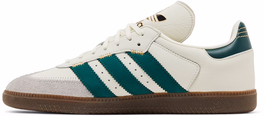 adidas originals Samba OG 舒適百搭 防滑耐磨 低幫 板鞋 男女同款 白綠 Lookbook adidas originals Samba OG 舒適百搭 防滑耐磨 低幫 板鞋 男女同款 白綠